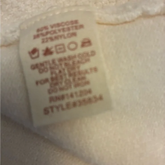 NWT Hem & Thread Cream Turtleneck Sweater Size Large - Picture 10 of 10